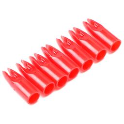 Ponta de flechas arquearia, 50 peças sem uso externo cauda usada para od 7 mm caça flecha fibra de vidro carbono caça - Image 1