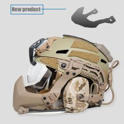 FMA Half Seal Tactical Máscara Facial, Capacete Acessórios, Sport Head Protection, Portátil, Novo - Image 3