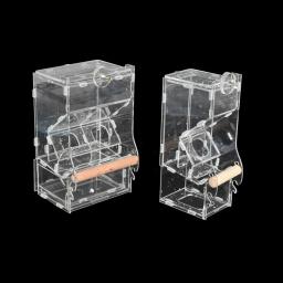 Alimentador automático para pássaros, alimentador para aves, equipamento para alimentação de pássaros, para caranguejos, papagaio, estrelas, pássaros de estimação, dispositivos de alimentação, 1 peça - Image 3