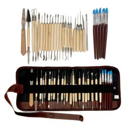 DIY Cerâmica Clay Escultura Polymer Tool Set, Iniciante's Multi-Ferramentas, Artesanato Escultura, Cerâmica Modelagem, Escultura, Smoothing Kit Cera - Image 3