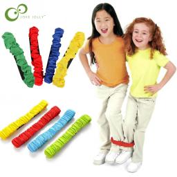 Cordas de três pernas para crianças, amarradas a pé, corrida, jogo de esportes, brinquedos ao ar livre para crianças, cooperação - Image 1