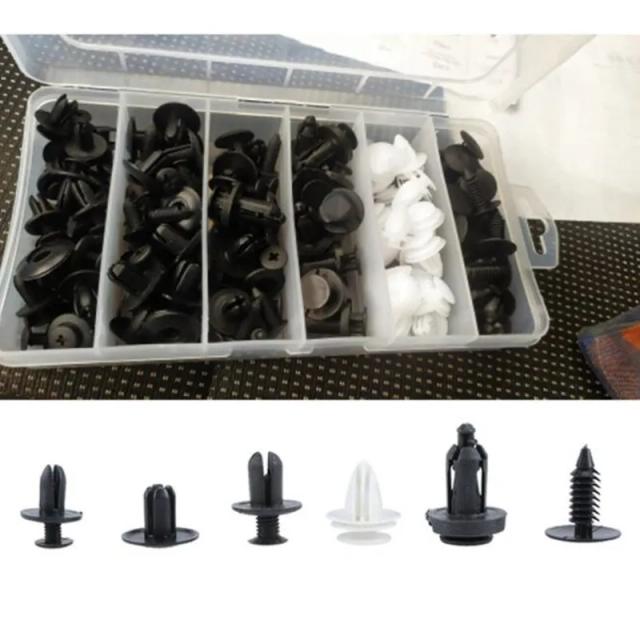 Clipes de Fixação Rápida Auto para Carros - 100 Peças Compatíveis com Buick LaCrosse, Verano GS, Regal Excelle e Acura MDX, RDX, TSX, ZDX, RL