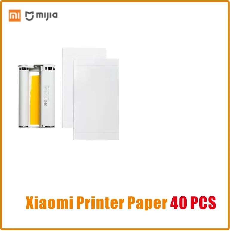 Papel Impressora Fotográfica Xiaomi Mijia, Fontes de Impressão Fotográfica, Revestido Fotográfico Colorido, 6" - Image 1