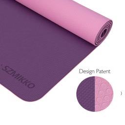 Szmikko marca esteiras de yoga nova espessada antiderrapante esteira de yoga ginásio esteiras esportes almofada almofadas de pilates ginástica - Image 2