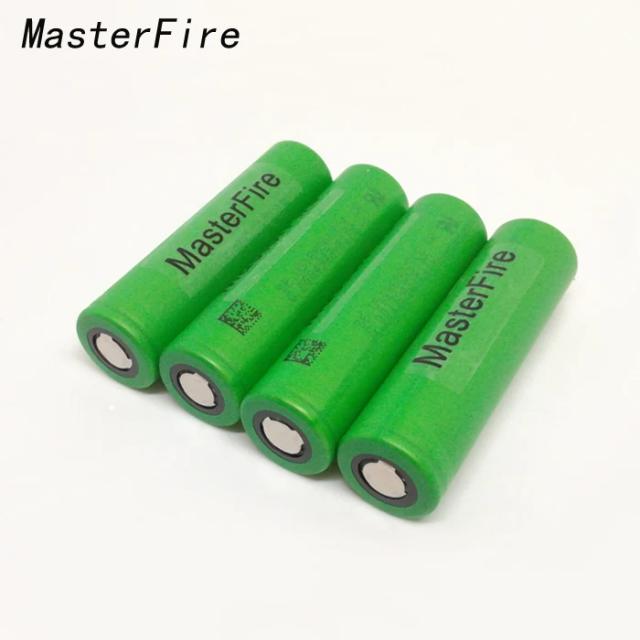 Masterfire original us18650vtc6 3000mah 18650 3.7v bateria de lítio recarregável 30a descarga para sony vtc6 baterias célula