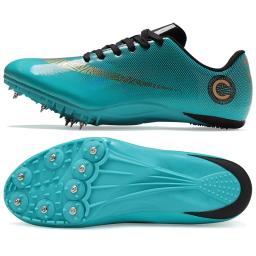 Homens pista e campo sapatos atletismo tênis de corrida da competição da juventude unisex profissional sapatos de treino 35-45 - Image 6