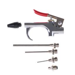 Kit de limpeza de espanador, acessório de pistola de sopro, peças pneumáticas, 5 partes, ferramenta de ar, bico compressor de poeira - Image 1