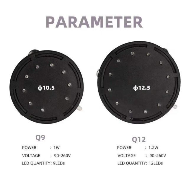 Acessórios Coloridos para Aquário: Bomba de Oxigênio, Luz de Mergulho LED e Pedra de Bolhas 12V 12W