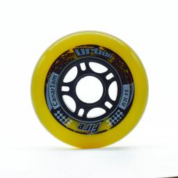 Patins Roda, velocidade em linha, elástico PU Track, Slalom Street Road pneu, ILQ-11, 24mm, 84A, 84A, 84A, 84A, 2Pcs - Image 5