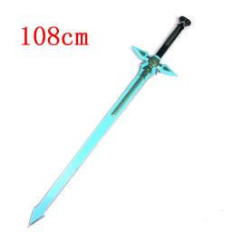 Sword Art Online Elucidator Dark Repulsor Espada Arma Cosplay, SÃO Kirito Asuna Espada, Anime Ninja Faca, PU Arma Prop, 1:1 - Image 3