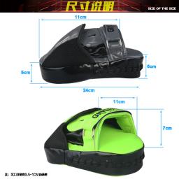 Almofadas de boxe pu, luvas de kickboxing para mma treinamento taekwondo karatê artes marciais alvo mão foco respirável almofada de perfuração - Image 5