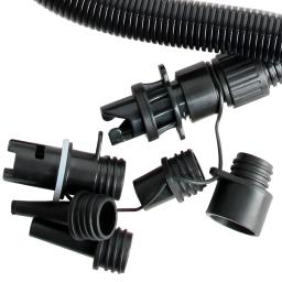 Inflação ar tubo tubo conexão mangueira, ar elétrico de alta pressão bomba bocal, peça acessória - Image 3