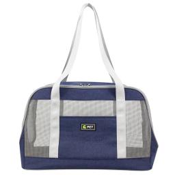 Bolsa de transporte para pets, bolsa portátil para gato pequeno transporte de ombro - Image 4
