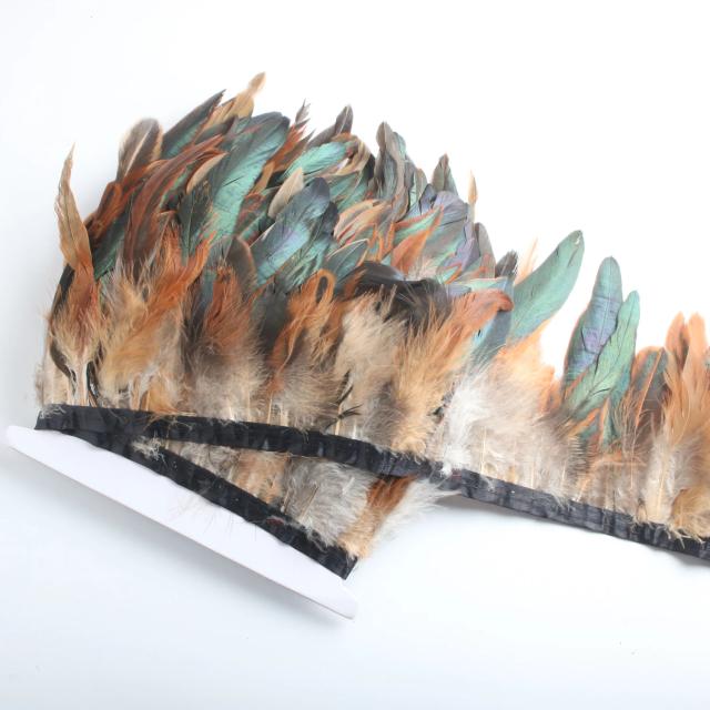 Enfeites de Penas Naturais para Galinhas - Decoração Artesanal de Festas, 13-18cm, DIY