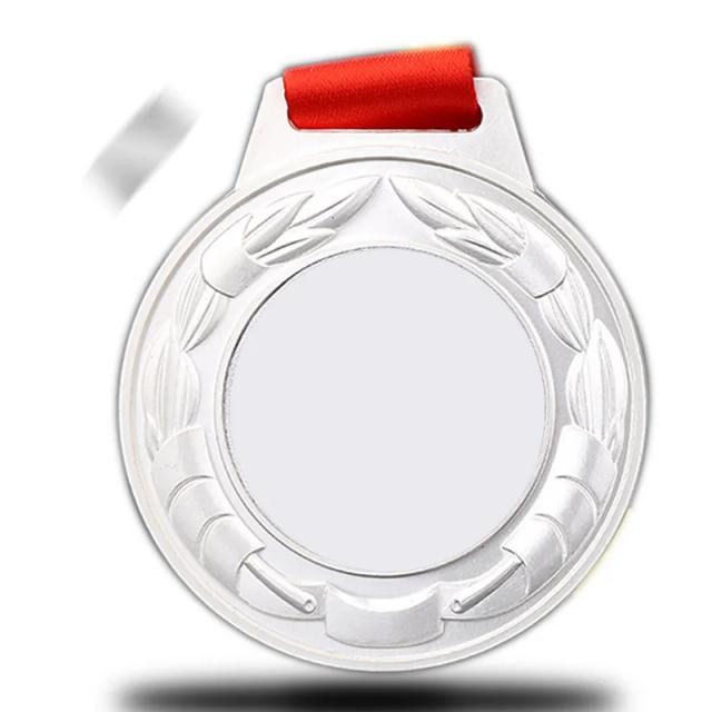 Medalhas Personalizadas para Competição Infantil em Ouro, Prata e Bronze - Conjunto com 10 Peças como Lembrança e Prêmio.