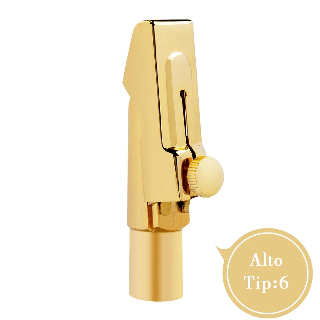 Naomi profissional saxofone alto bocal de metal avançado boca sax peças 5 opção tamanho - Image 1