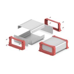 Caixa De Junção De Equipamentos De Alumínio, Caso De Projeto De Eletrônica DIY, Preto, Personalização Completa, Componentes Eletrônicos ABS, IP55, 105W45H - Image 3