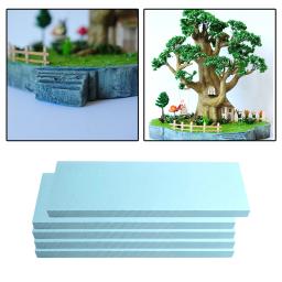 5 peças 295x100x30mm folhas de espuma de artesanato blocos de isopor de poliestireno para modelagem diy base de diorama - Image 5