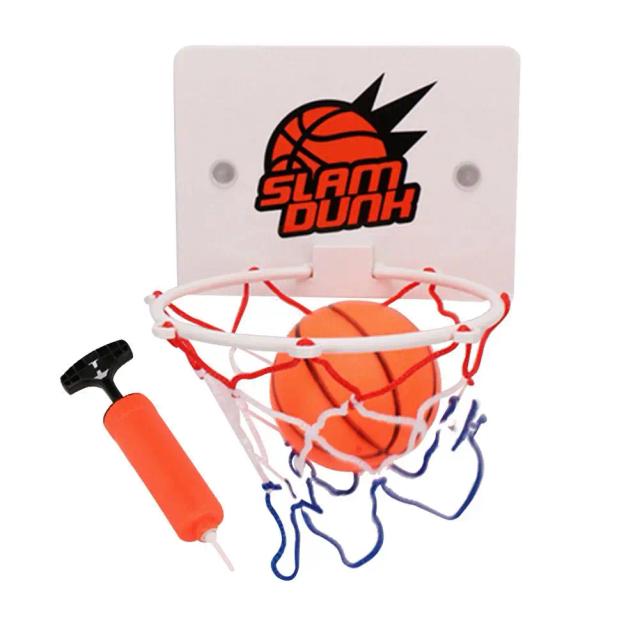 Suporte Móvel de Basquete Indoor para Crianças com Tiro e Cesta Atraente, Inclui Bomba e Bola