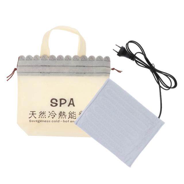 Conjunto de Ferramentas para Massagem com Pedras Quentes: Alívio do Estresse e Cuidados de SPA em Casa com Rochas de Basalto e Saco de Aquecimento