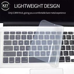 Capa protetora universal para teclado de computador, notebook, à prova d'água, película protetora transparente de silicone 12 "14" 15 "17" - Image 4