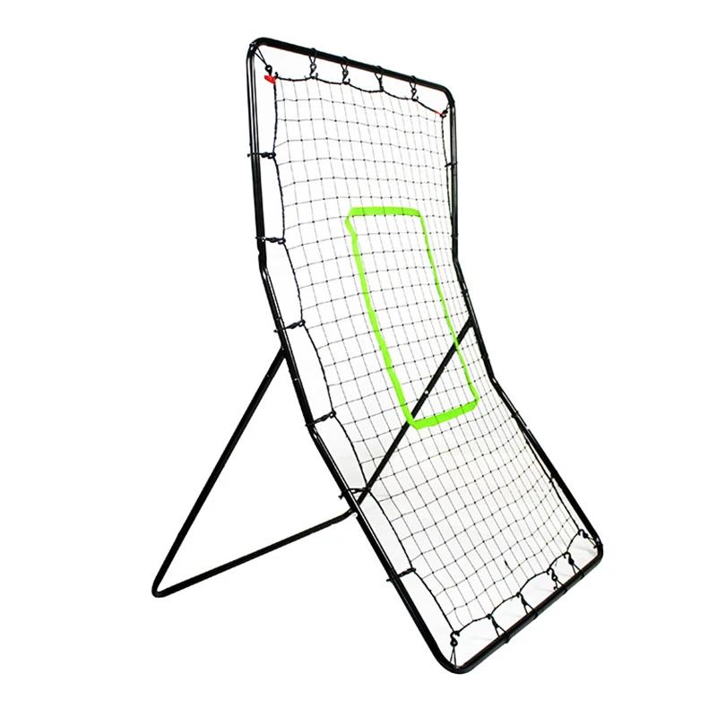 Resistente beisebol softball pitchback net esportes pitching captura jogando rebote redes passo de volta treinador bola barreira redes - Image 1