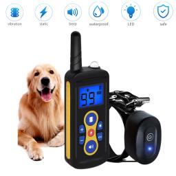 Nova coleira de cachorro 800m T-600 pet ferramenta colar de treinamento diário para cães à prova dwaterproof água recarregável colar receptor de controle remoto colar - Image 1