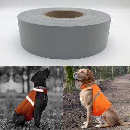 EN471 Fita Refletiva Tecido, Têxtil De Costura Sintética, Material De Costura DIY, Acessórios para Vestuário - Image 1