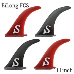 Bilong fcs quilha para prancha de surf, quilhas de fibra de vidro para prancha de surf, base eua longa de 11 "centro - Image 1