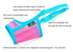 Focinho de nylon para cachorro, focinho de malha de nylon para cães pequeno, médio e grande - Image 5