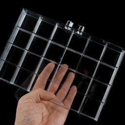 Transparente Acrílico Prego Display Organizador, Mostrando Prateleira, Manicure Jóias Gaveta, Cosmetic Caixa De Armazenamento, 120 Grades - Image 5