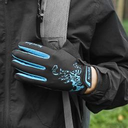 Luvas de ciclismo à prova de choque para homens, Luvas antiderrapantes, Touchscreen Bicycle Sports Gloves - Image 6
