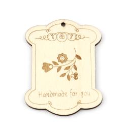Organizador de linha 10 para artesanato, suporte de madeira marrom para linha de costura, cartão e fios - Image 6