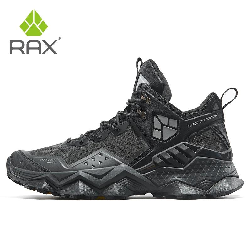 Rax tênis de trilha masculino e feminino, calçado caminhada verde militar, respirável, para montanha, acampamento, caça, esporte, caminhada - Image 1