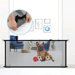 Cerca de segurança para pets, rede de isolamento para animais de estimação, ventilação dobrável, barreira para segurança do bebê, cachorro - Image 2