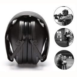 TAC 6S Anti-Ruído Áudio Tático Tiro Headphone, Soft Acolchoado Ouvido Eletrônico para Caça Esportiva e Esportes ao Ar Livre, Novo - Image 2