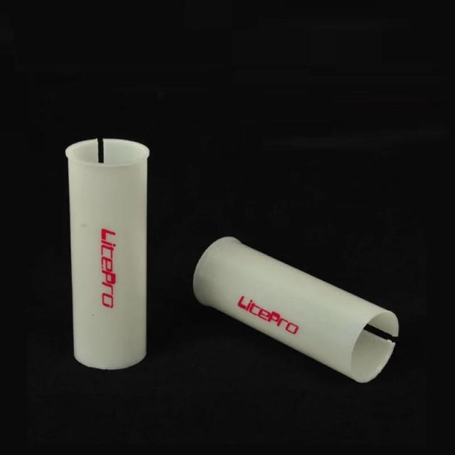 Protetor de Assento Litepro para Bicicletas Dobráveis, Acessório Prático com Luva Protetora, Tubo de Assento 33,9mm