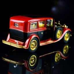 Modelo de carro clássico retro, 1:28 Diecasts, veículos metálicos Brinquedo, modelo de carro antigo, alta Simulação Coleção, ornamento, presentes infantis - Image 3
