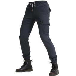Masculino & feminino equipamento de pilotos ferramentas casual escondido joelheiras engrenagens quadril estilo jeans calças de hóquei fora de estrada motocicleta equitação calças - Image 3