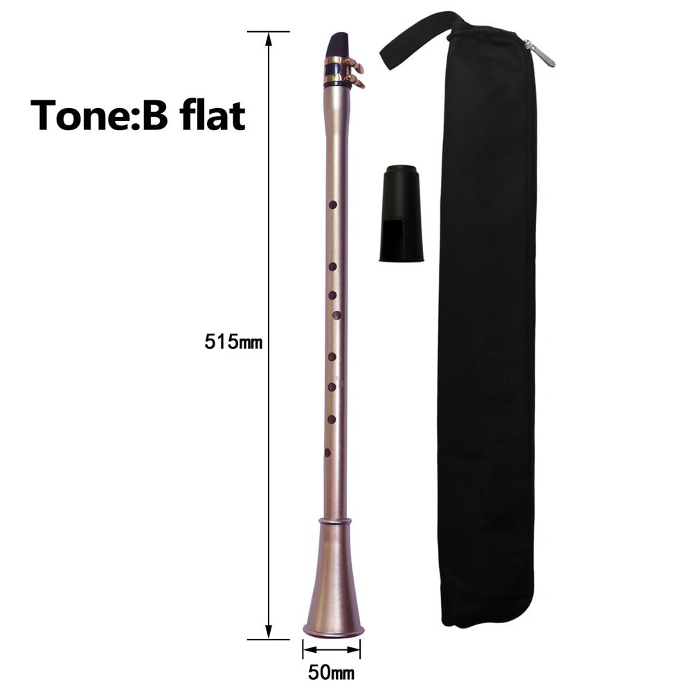 Bolso saxofone abs sax mini saxofone portátil pouco saxofone com saco de transporte instrumento de vento de madeira - Image 1