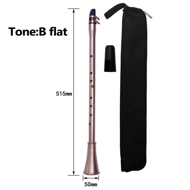 Saxofone Mini Portátil ABS com Bolsa de Transporte - Instrumento de Vento Prático e Compacto  
