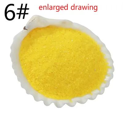 Areia de quartzo colorida para aquário, decoração do aquário, micro paisagem, vaso de fontes, acessórios de jardim DIY, 500g - Image 1