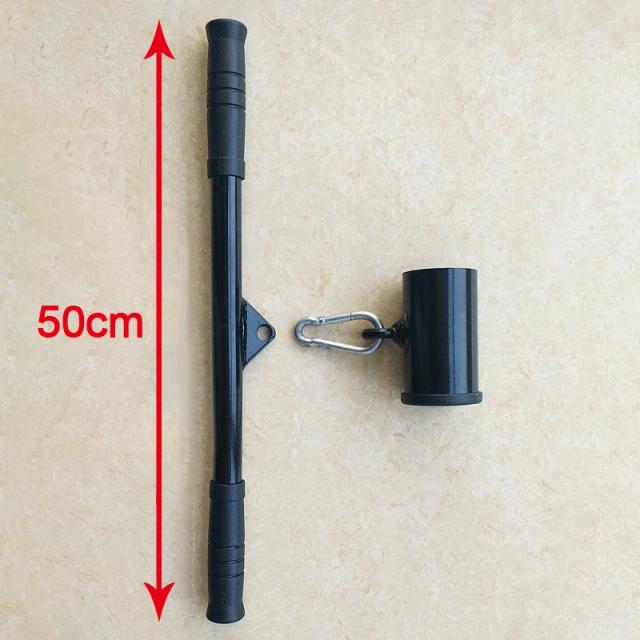 Acessório Multifuncional para Treinos: Barra de Barbell para Deadlift, Agachamento e Remo em Casa