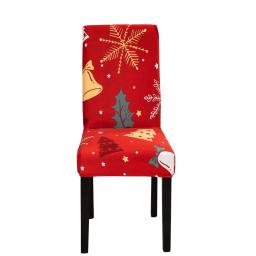 Presente de natal decoração cadeira capa para festa cadeira slipcover estiramento capas para animais de estimação material elástico - Image 6