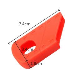 Silicone Bicicleta Crank Braço Protetor, MTB Road Folding Bike Crankset, Botas à prova de poeira, 1 Conjunto - Image 3
