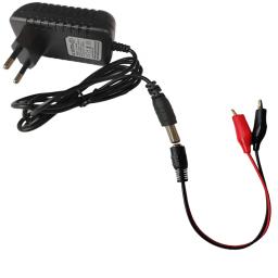 Eua ue 6v 12v 24v universal passeio elétrico das crianças em brinquedos carro motocicleta inteligente buraco redondo carregador de bateria com luz indicadora - Image 5