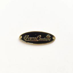Etiquetas de metal personalizadas com etiquetas de nome próprio para roupas/jeans/sapatos - Image 4