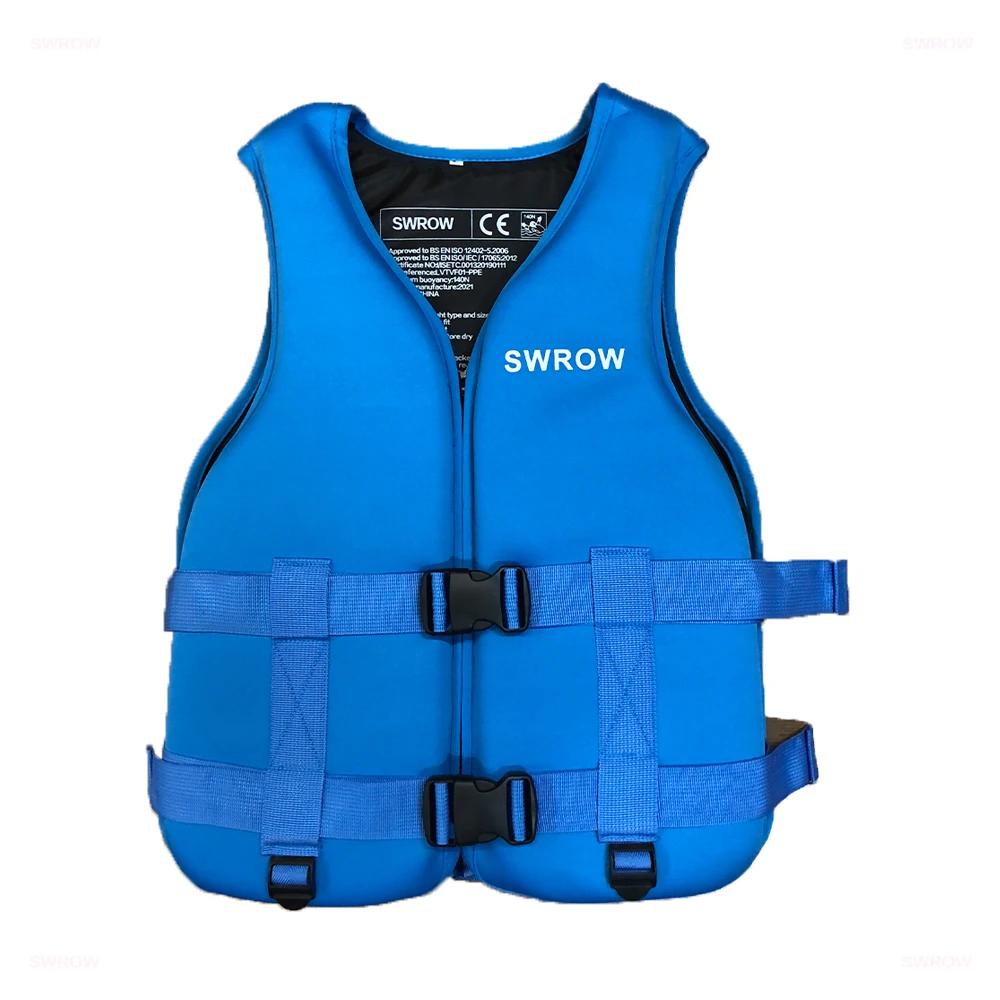 Casaco salva-vidas de neoprene para adultos e crianças, esportes aquáticos, pesca, caiaque, canoagem, natação, surf, drifting, segurança - Image 1