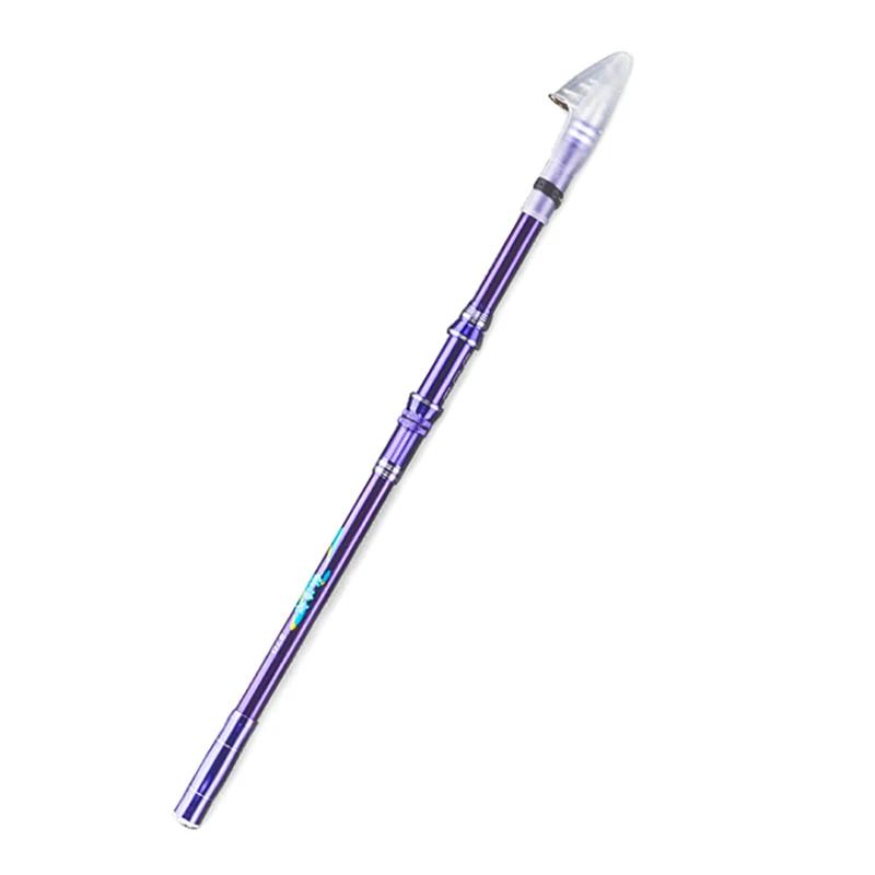 Vara de pesca do mar do carbono roxo, pólo giratório telescópico, tiro longo, 2.1m, 3.6m, 3.9m, 4.2m, 4.5m - Image 1