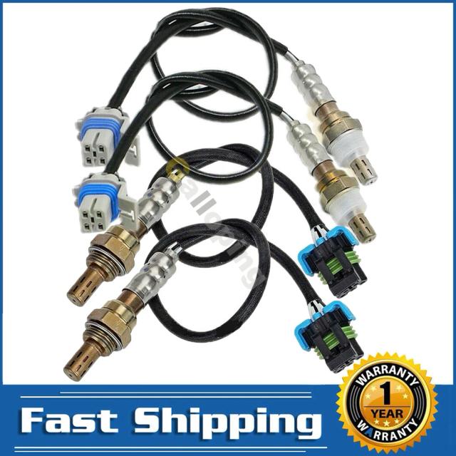 4 Pçs Sensor de Oxigênio O2 Cadillac Escalade GMC Yukon Hummer H2 6.0L